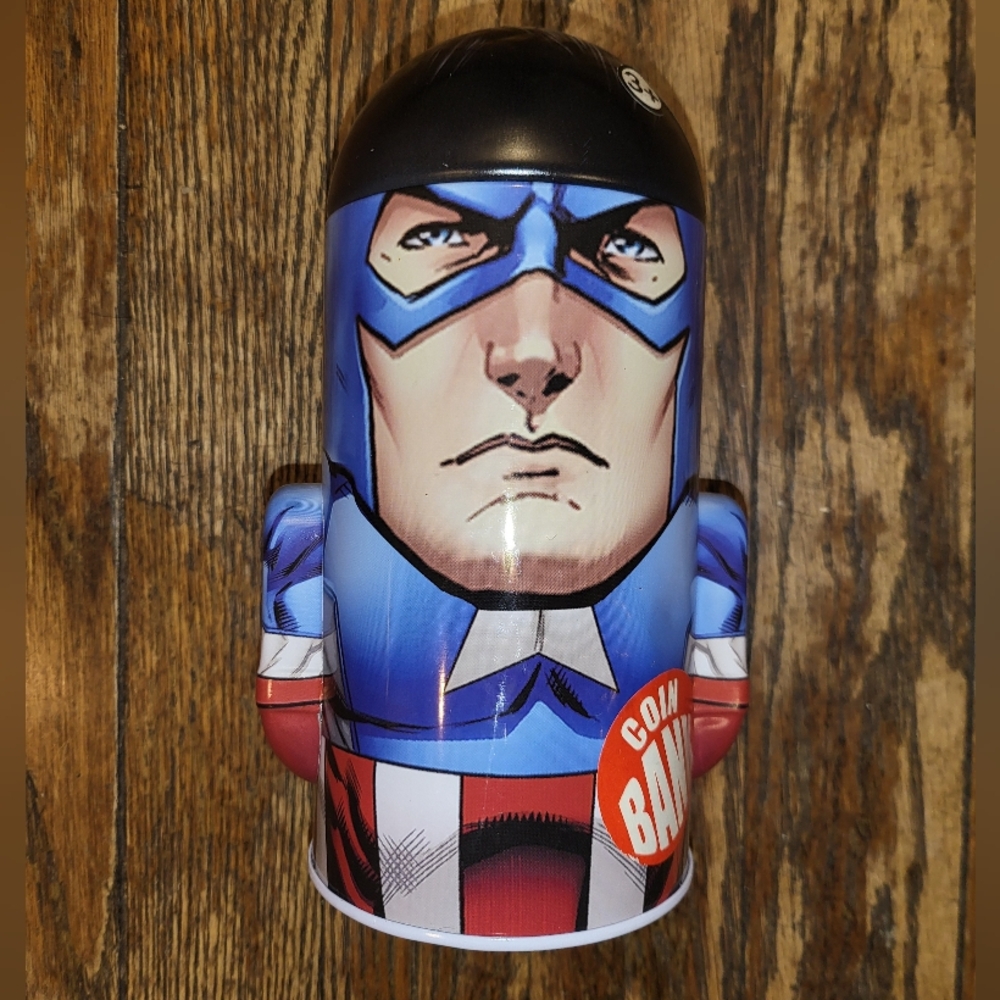 Captain America Coin Bank